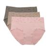 Pantaletas Triángulo de Cintura Alta para Mujer, Ropa Interior Estampada, Braguitas de Cintura Alta que se Ajustan a la Cadera, Fabricante Directo de Ropa para Mujer, Levanta Glúteos