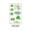 St Infantil Popular Transfronteiriço. Adesivos de Tatuagem de Dia de São Patrício Festa do Dia Nacional Irlandês Adesivos de Tatuagem de Desenho Animado