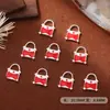 Accesorios de Arte para Uñas Estilo Nuevo Mini Bolso de Moda Dibujos Animados Metal Esmalte Estilo Chanel Decoraciones para Uñas de Niña