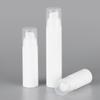 15ml 30ml 50ML PP branco porcelana fecho de pressão frasco para emulsão frasco a vácuo para essência embalagem do irmão