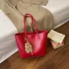 Bolsa de Ombro Retro para Mulheres 2026 Nova Casual Grande Capacidade Bolsa Tote para o Dia a Dia Moda Simples Bolsa de Ombro Único