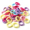 Banda de goma para el cabello para niños, toalla para el cabello, banda de goma para el cabello, estilo coreano, cuerda para la cabeza sin costuras, tocado de niña de alta elasticidad
