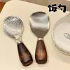 Cuchara para Arroz de Acero Inoxidable, Estilo Japonés, de Pie, Paleta para Arroz Antiadherente, Cuchara para Arrocera Doméstica, Cuchara para Arroz Resistente a Altas Temperaturas