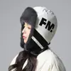 Gorro de Invierno para Mujer, Gorro de Cazador Cálido para Exteriores con Orejeras, Circunferencia de Cabeza Grande, Gorro de Felpa Clásico Versátil, Gorro tipo Turbante a Prueba de Viento