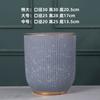 Jingdezhen Macetas de Cerámica Extra Grandes en Blanco y Negro Simples para Balcón Interior Piso Plantación Árbol del Dinero Planta Verde Plantas en Maceta