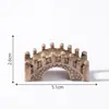 Adornos de Micro Paisaje, Estilo Palacio de Resina, Puente Jiangnan, Adornos Artesanales Creativos, Materiales Decorativos