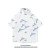 Ilha de Hainan Camisa Floral de Manga Curta Roupa de Praia Sanya Havaí Tailândia Viagem Masculina Casal Casual Solta