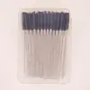 Cajas de Cepillos para Pestañas al por Mayor con Mangos de Cristal, Cepillos de Colores, Cepillos para Pestañas de Doble Propósito, Paquete de 50 Piezas de Cepillos para Pestañas
