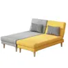 Balcón apartamento pequeño sala de estar dormitorio tumbona sillón reclinable perezoso sofá cama alquiler sofá cama pequeño cama de doble uso plegable