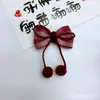 Nuevo Accesorios de Bola Colgante de Cuadros Rojos, Lazo, Pasador, Funda de Teléfono, Bolsa de Calcetines, Ropa, Accesorios para Mascotas, Bricolaje