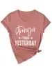 Mais Forte Que Ontem Europeu e Americano Ebay Comércio Exterior Transfronteiriço Moda Casual Feminina Camiseta de Manga Curta com Decote em V