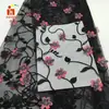 Nuevo Vestido Cheongsam de Verano Bordado Tela Bordada Punto Plano Bordado Pieza Clave Clavo Tela Bordada con Cuentas