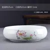 Maceta de flor de hada del agua cerámica cobre Herba hidropónica Torre bambú una hoja loto cuenco loto Herba Lysiana maceta especial sin agujero tamaño grande pequeño