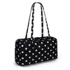 Bolsa de Ombro Boston de Nylon Oxford com Tubo Longo e Porta-Moedas Redondo Mini Destacável - Estoque Amazon Cross-Border