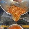 80 Wok de Stirring a Gás Máquina de Cozimento Automático Refeição em Grupo Prato Pré-Preparado Máquina de Cozimento Grande Fábrica Equipamentos de Cozinha