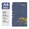 Caja de Regalo para Portátil en Stock Set A6 Cuaderno Rayado Regalo de Oficina Cuaderno del Año del Caballo 2026 Souvenir