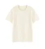 Camiseta de manga curta gola redonda, estilo americano, alta elasticidade, corte slim, 280g, personalizável com logotipos impressos ou bordados, adequada para uso casual ao ar livre, unissex