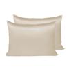 En stock satinado la funda de almohada satinada de seda gusano de seda gusano de seda almohada almohada