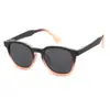 Óculos de Sol Quadrados Polarizados da Moda para Crianças com Armação de Gelatina Colorida Gradiente Óculos de Sol Anti-UV Kb691 Protetor Solar