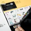 Venta al por mayor de fábrica moissanita de color forma especial gota de agua forma de pera piedra desnuda 1-3 quilates claridad VVS certificado código de cintura completo