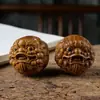 Figuritas de Animales del Zodiaco de Sándalo Verde Talladas a Mano, Adornos de Sándalo, Piezas Decorativas de Madera Maciza, Accesorios al por Mayor y Dropshipping