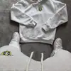 Conjunto de Moletom com Capuz e Manga Longa da Nova Moda Outono/Inverno de Marca Tendência para Uso Casual Masculino - Comércio Exterior Europeu e Americano Transfronteiriço