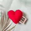 22 Invierno Lana de Cordero Imitación Corazón Rizado Accesorios Funda para Teléfono Móvil Joyería Algodón de Felpa Relleno Zapatos Estéreo y Calcetines y Sombreros