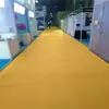 Alfombra Ignífuga Desechable Grado B1 Gris Rojo Blanco Alfombra Ignífuga Pasillo de Sala de Exposiciones Alfombra para Suelo de Eventos