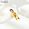 Nuevo Pasador de Acetato de Wjia, Pasador de Estilo Francés de Alta Gama, Pasador en Forma de U, Recogido Sencillo, Elegante Accesorio para el Cabello para la Parte Trasera de la Cabeza