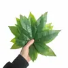 Folhas Simuladas, Galhos da Sorte Simulados, Folhas Individuais, Folhas Artificiais, Decoração de Cesta de Flores de Jardim, Adereços para Fotografia