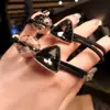 Anillo para el cabello con incrustaciones de diamantes Cuerda para el cabello de estilo coreano para mujer adulta Combinación perfecta para el cabello como una liga de goma Cuerda para el cabello de diamantes triangulares de cristal Accesorios para el cabello Tocado