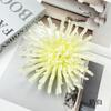 Simulação Garra de Caranguejo Crisântemo Flor Artificial Brilhante Ding Bu Garra Longa Crisântemo Cabeça de Flor DIY Hairpin Flor Headwear Material Home Fotografia Ornamentos