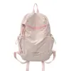 Bolsa de tecido de nylon para mulheres, nova mochila casual da moda estilo coreano 2026, mochila leve versátil de grande capacidade para homens