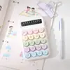 Calculadora de Gradiente Transparente Dopamina Estilo Simples Colorida Computador Calculadora de Escritório de Alto Valor Kd1023