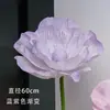 Tienda Nueva Apertura Diseño de Tienda Centro Comercial Gigante Exhibición de Boda Flores de Arte en Papel Amapola Flores de Seda Mai Mai Taibao