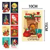 Tarjetas de invitación para fiesta navideña transfronteriza Feliz Navidad Fiesta de Año Nuevo Tarjetas de felicitación navideña