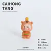 Lindo Animal 3D Personaje Estrella Resina Muñeca Creativa Adornos Decoraciones de Escritorio Colgantes de Llavero Venta al por Mayor