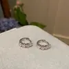 Pendientes de Estrella Super Brillantes para Mujer, Lujo Accesible, Pendientes Brillantes y Exquisitos Micro-Adornados, Diseño de Nicho, Gama Alta, Pendientes de Moda y Elegantes