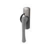 Aleación de aluminio cerradura de media luna bidireccional gancho de ventana universal cerradura gancho de bloqueo de acero inoxidable seguridad antirrobo accesorios para ventana de corredera y abatible