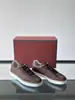 Zapatillas Casuales para Hombre de Lino Transfronterizo y Gamuza Lp Color Tierra Suela Gruesa Antideslizantes Retro Piel Genuina