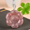 Flor de jade dorado de Xinjiang collar colgante Dudu pez colgante Garra de conejo de jade Garra estilo étnico cadena de suéter accesorios