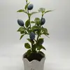 Flores Artificiales, Plantas Falsas para Decoración de Sala de Estar, Plantas Verdes Artificiales de Pie para Dormitorio, Adornos en Maceta, Decoración de Interior Monstera, Plantas Falsas