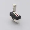Interruptor Micro de Tres Pines de Múltiples Especificaciones Kw10 Interruptor de Reset de Presión de Mango de Juguete para Ratón con Mango Curvado Interruptor de Viaje Vertical