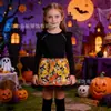 Falda Tutú de Malla Estampada Creativa para Halloween Europea y Americana para Niñas Jóvenes y Mayores, Vestido Infantil 22