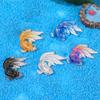 Micropaisaje de peces dorados multicolor, acuario decorativo, pecera, paisaje acuático, peces pequeños creativos, artesanías de resina, adornos