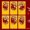 Comercio Exterior Transfronterizo 2027 Nuevo Estilo Vietnamita Año del Cordero Sobres Rojos Creativos Sobres del Zodiaco de la Oveja para el Año Nuevo
