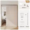 Cortina para Puerta de Cocina Abierta, Cortina Pantalla Anti-Humo y Aceite, Pantalla Divisoria Especial para Sala de Estar y Comedor, Cortina Plegable para Uso Comercial
