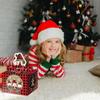 Decoración Sorpresa para Fiesta Temática Navideña Caja para Sorteo de Efectivo Atrezo para Decoración de Ambiente Navideño Caja de Regalo