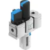 FESTO MSB6-3/8:C3:J2-WP tratamento de ar comprimido, unidade de processamento de fonte de ar livremente configurável