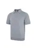 Camisa Polo de Malha de Cor Sólida com Manga Curta Estilo Old Money de Luxo Americano para Homens e Mulheres, Nova Tendência de Camiseta Casual Solta de Verão